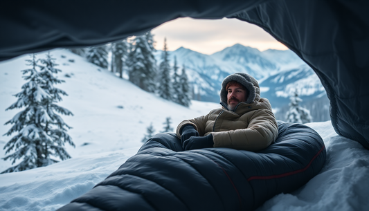 Conquer the Cold with the Spark -15° Goose Down Sleeping Bag
