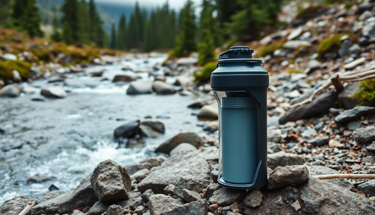 【Outdoor Water Filter Multipurpose for Survival】- Portable Hiking Water Filtration System